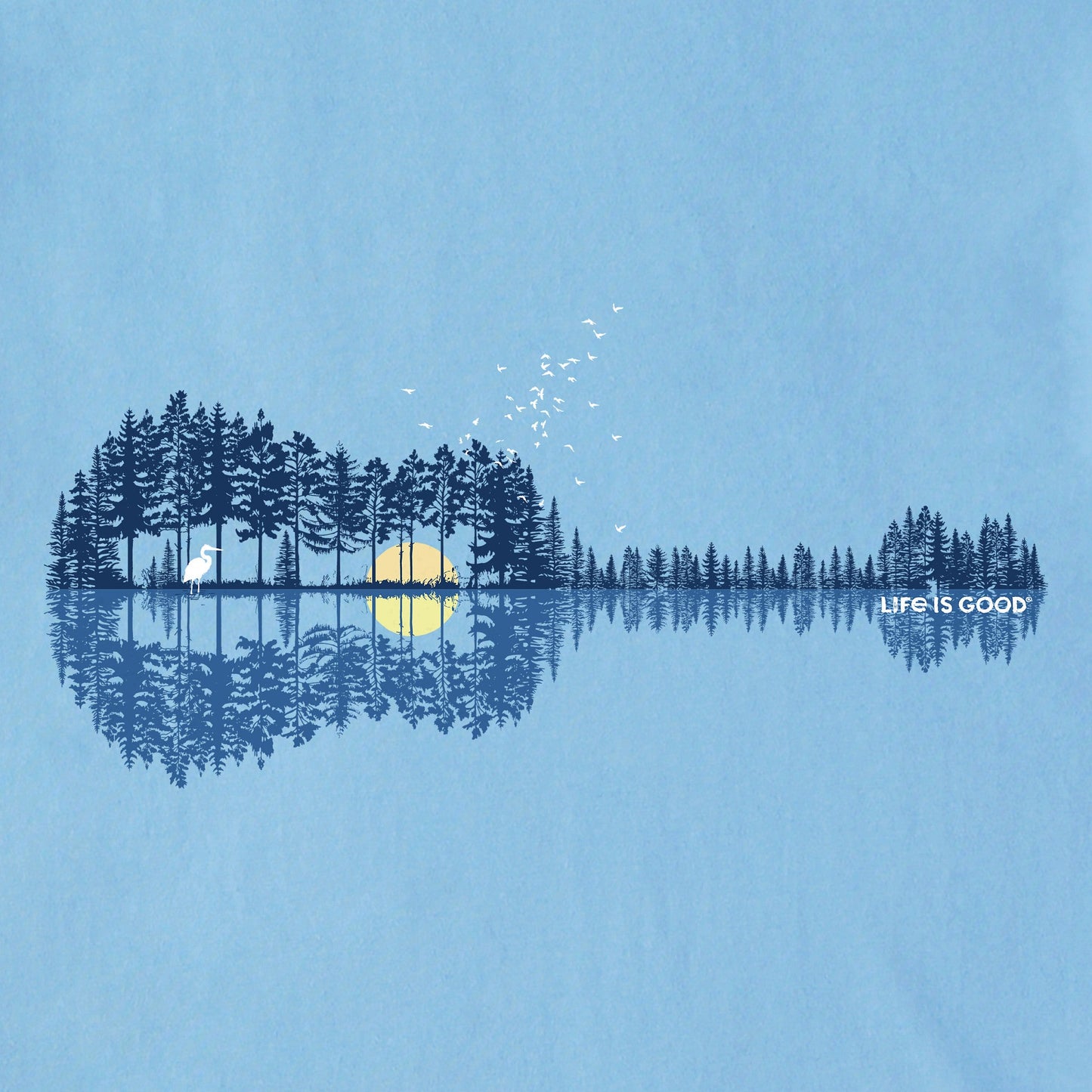 Men's Pine Guitarscape Short Sleeve Tee