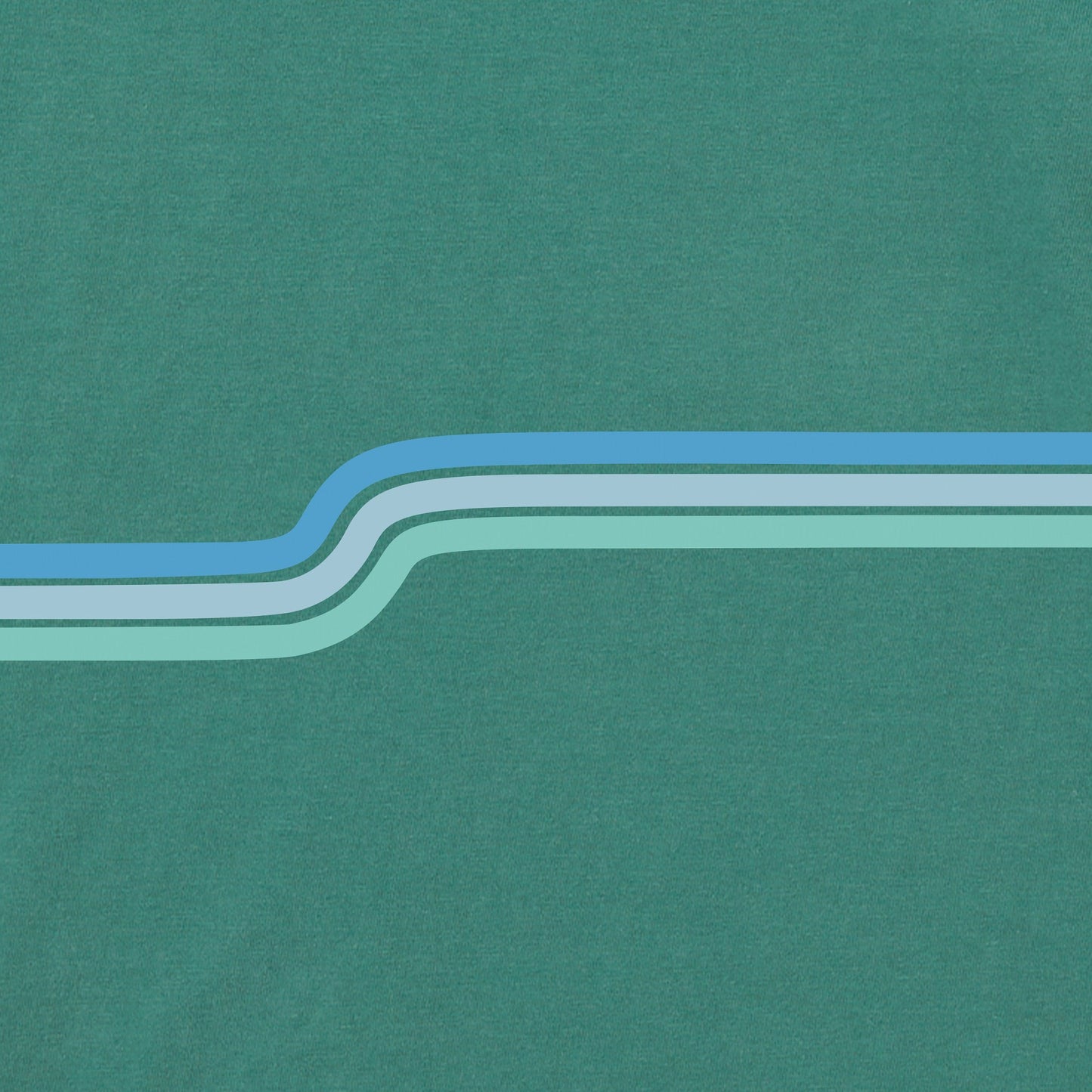 Men's Groovy Stripe Short Sleeve Crusher Tee