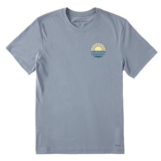 Men's Sunset on the Water Short Sleeve Crusher Tee