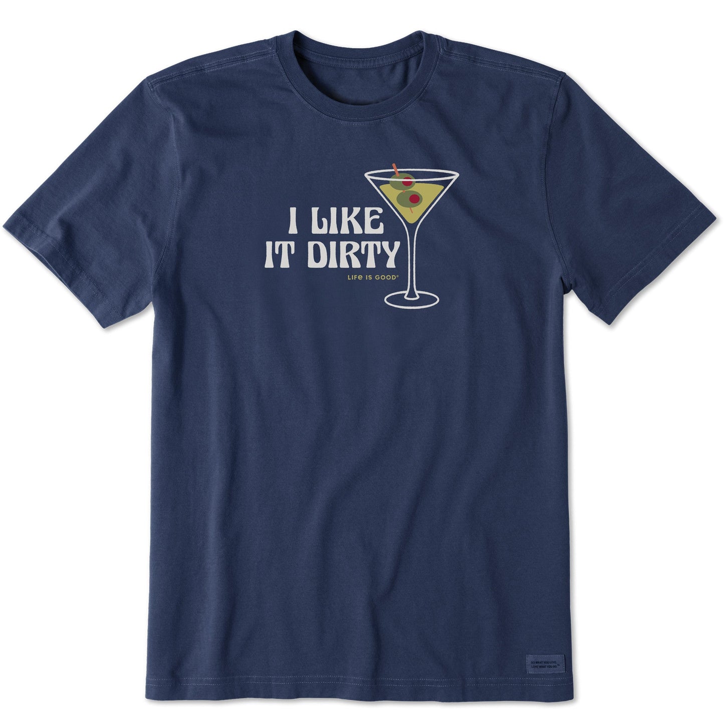 Men's I Like it Dirty Martini Short Sleeve Tee