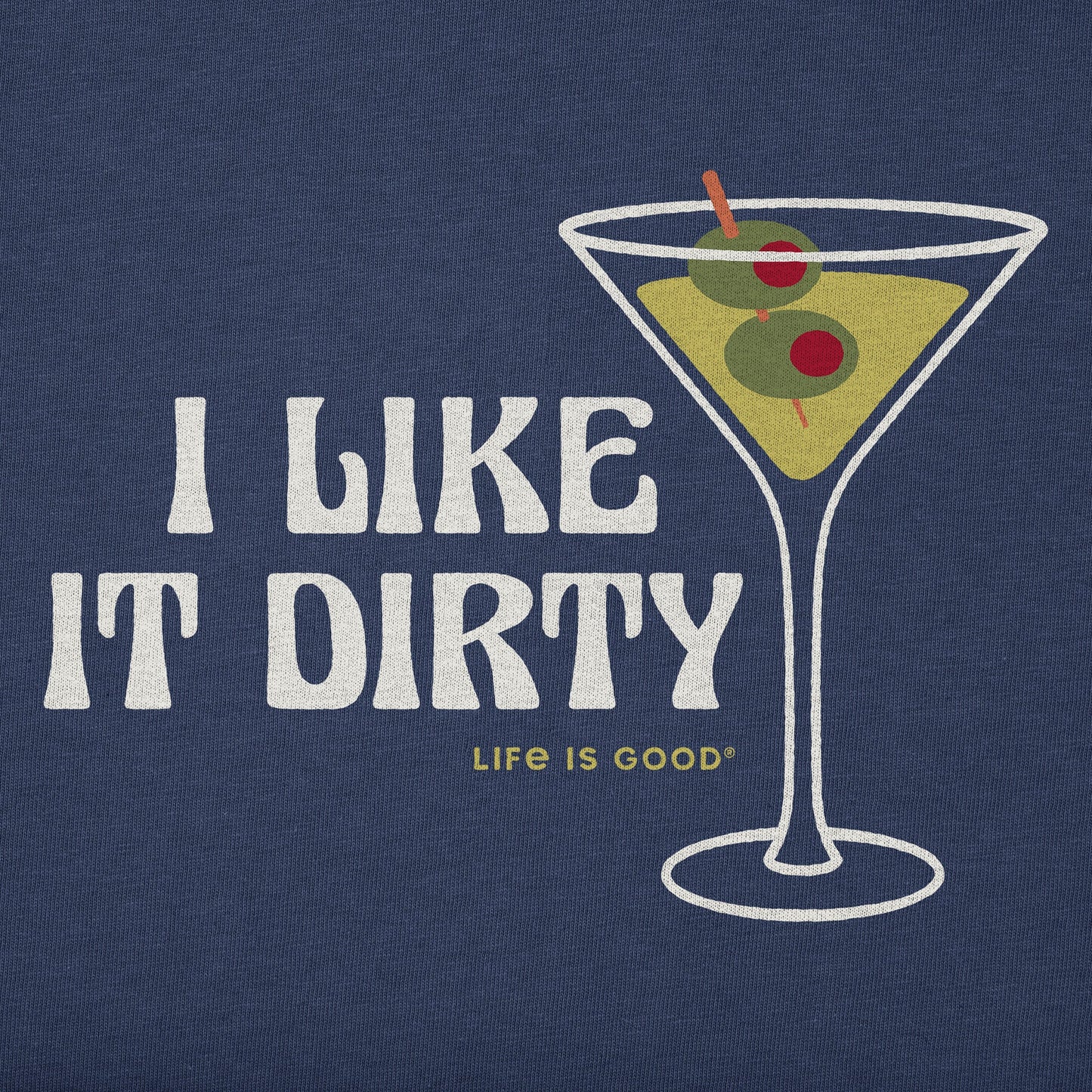 Men's I Like it Dirty Martini Short Sleeve Tee