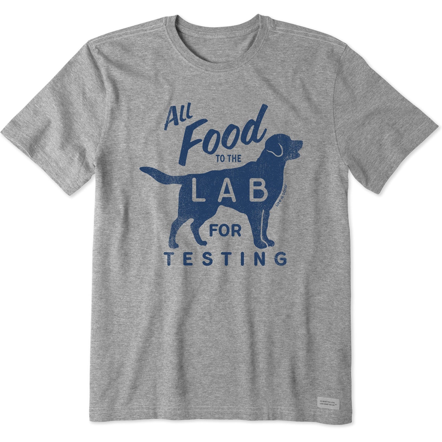 Men's All Food to the Lab for Testing Short Sleeve Tee
