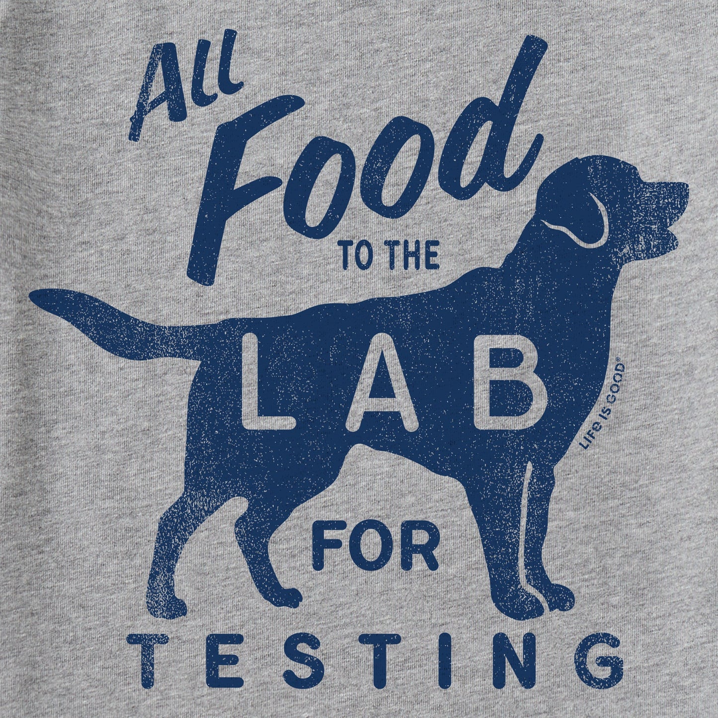 Men's All Food to the Lab for Testing Short Sleeve Tee
