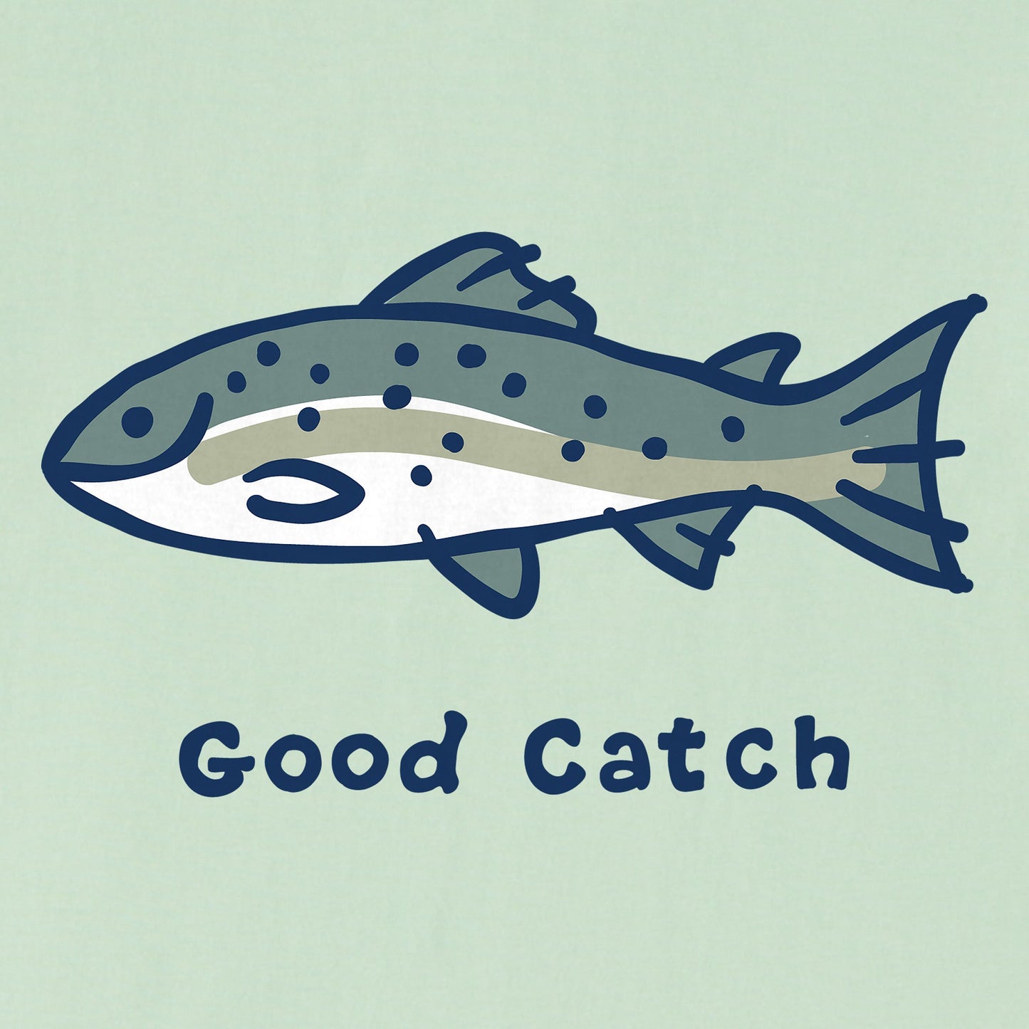 Men's Good Catch Short Sleeve Crusher Tee