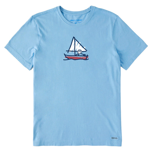 Men's Sailboat Jake Short Sleeve Crusher-LITE Tee
