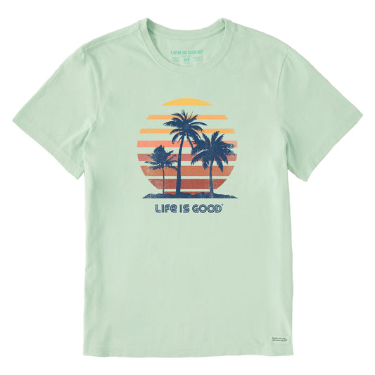 Men's 70's Retro Sun Palms Short Sleeve Crusher-LITE Tee