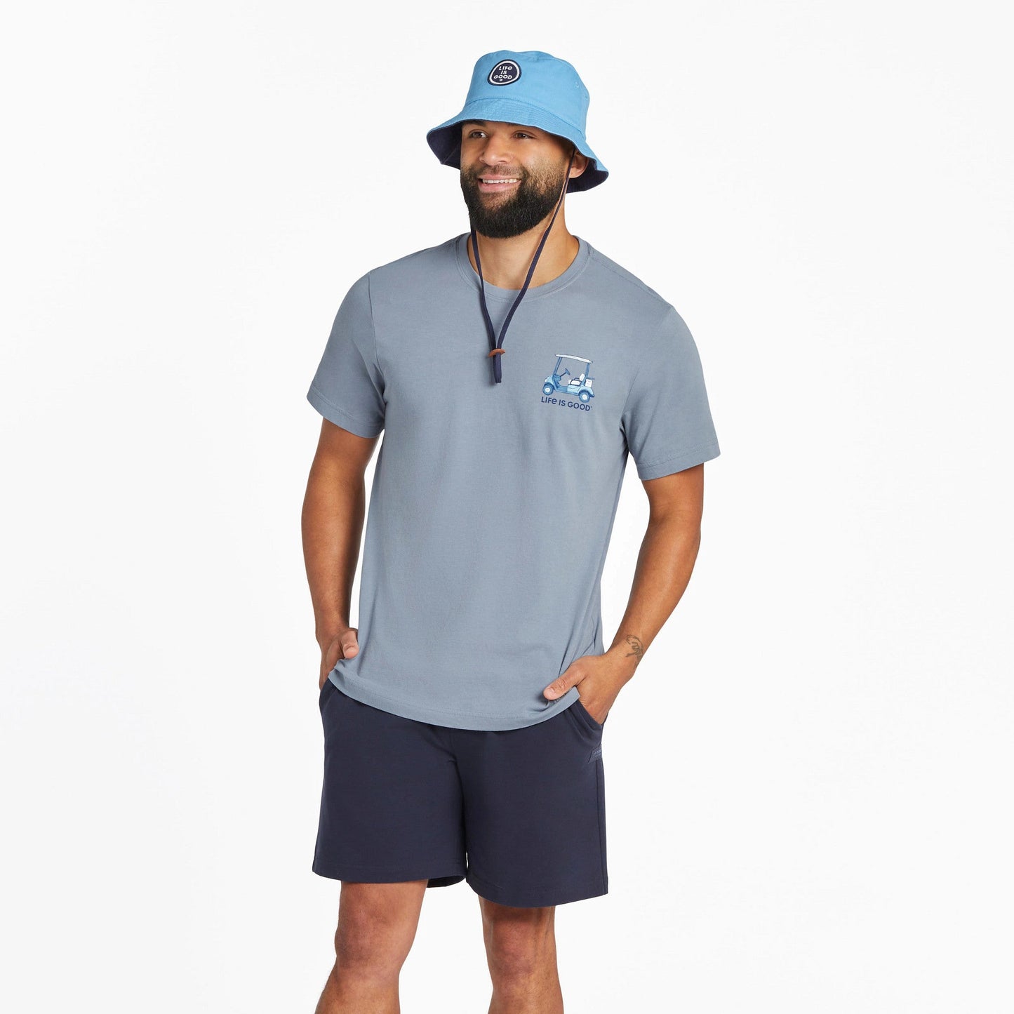 Men's Golf More Worry Less Short Sleeve Crusher-LITE Tee