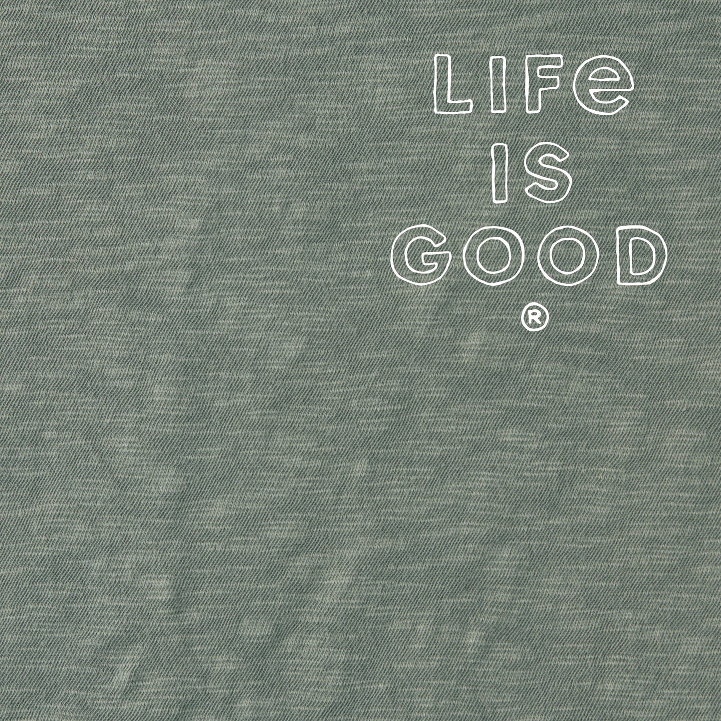 Men's Vertical USA Flag Hand Drawn Textured Slub Hoodie