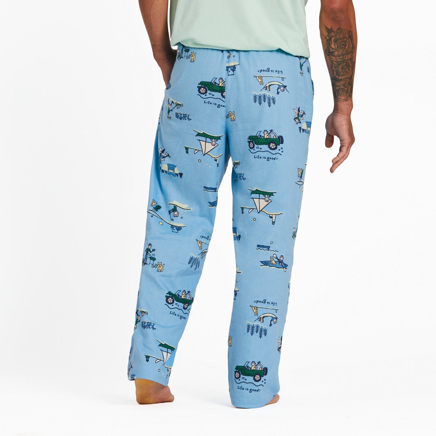 Men's Jake Summer Pattern Classic Sleep Pant