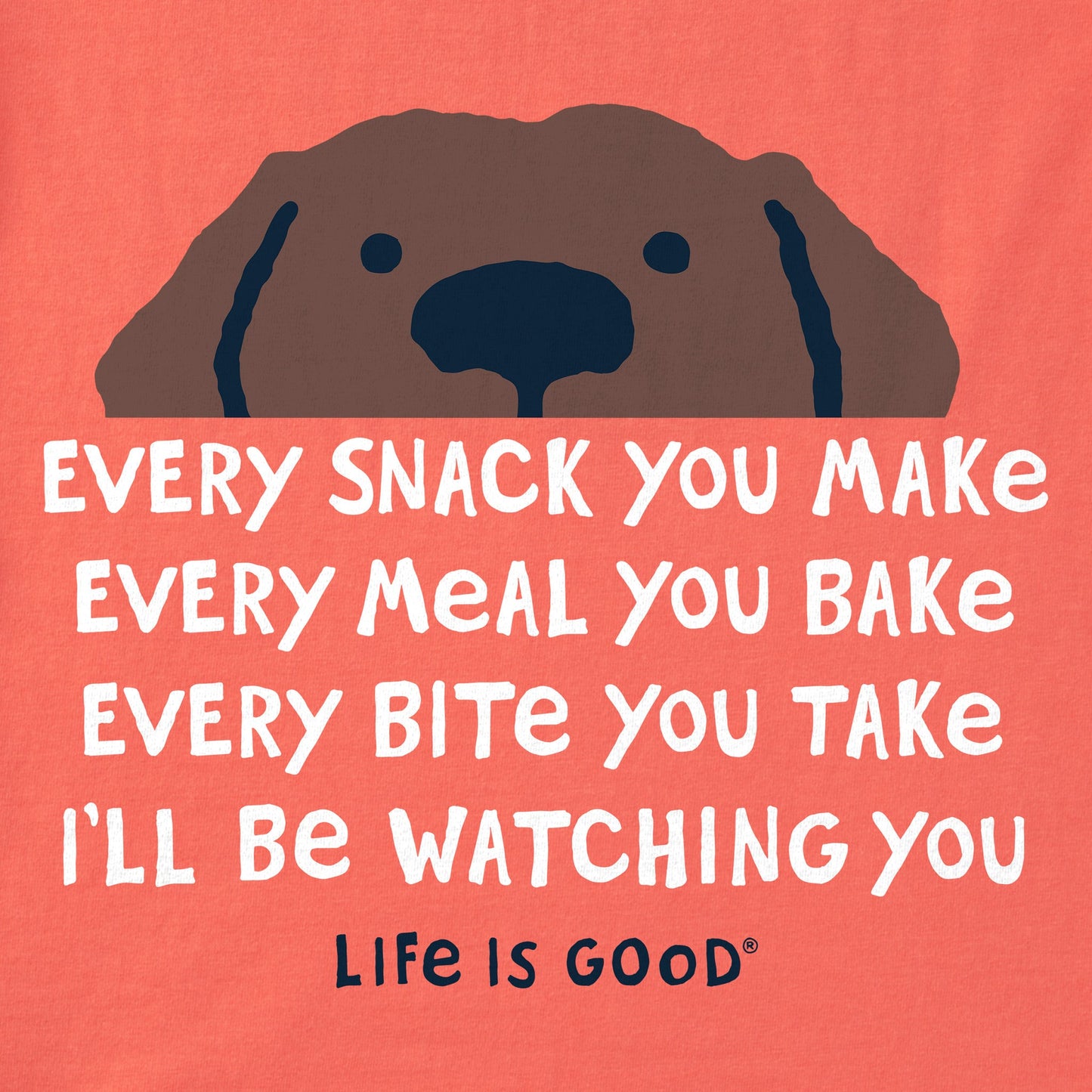 Kids I'll Be Watching You Short Sleeve Crusher Tee