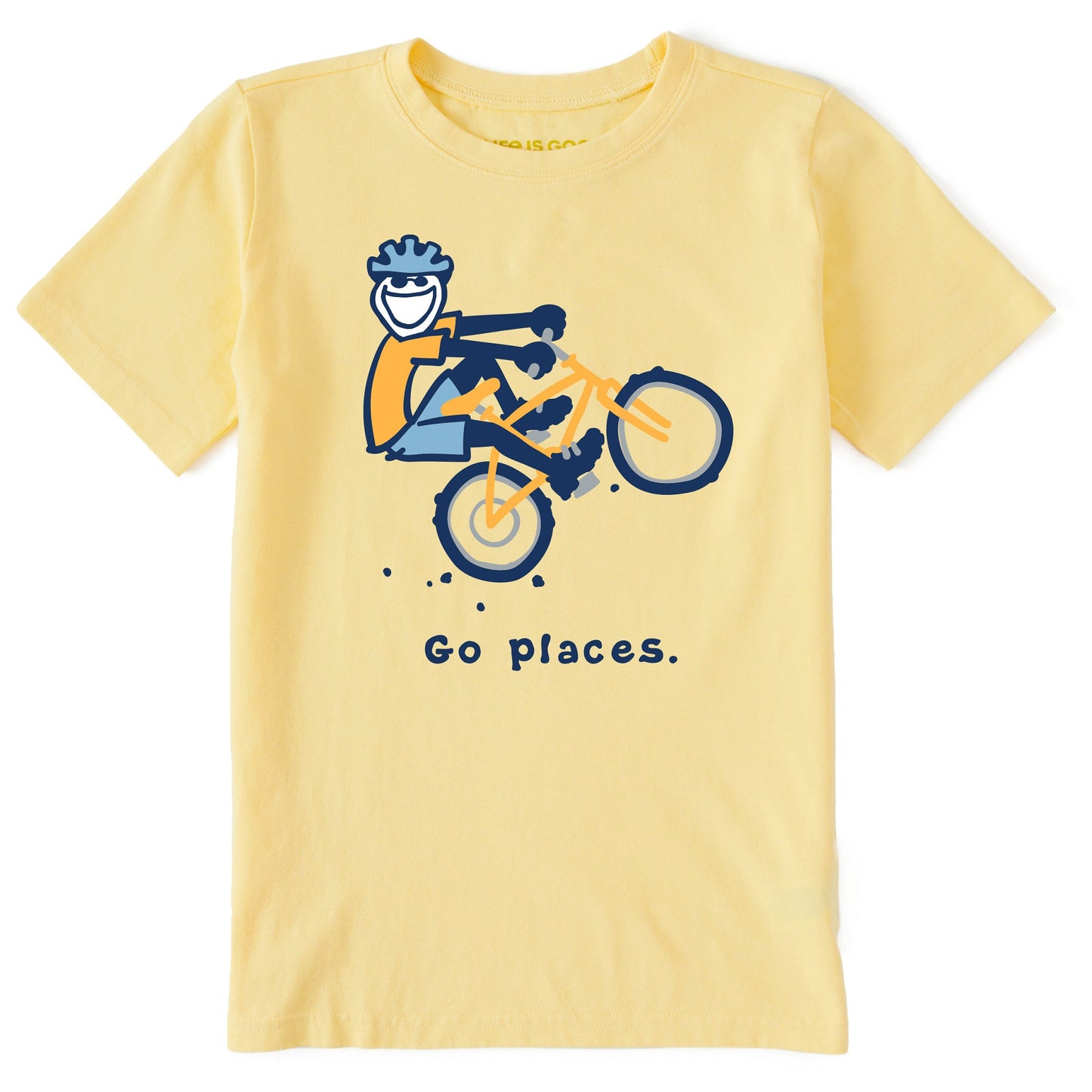Kids Go Places Jake Short Sleeve Crusher Tee