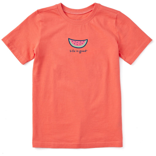 Kids Watermelon Short Sleeve Crusher Tee
