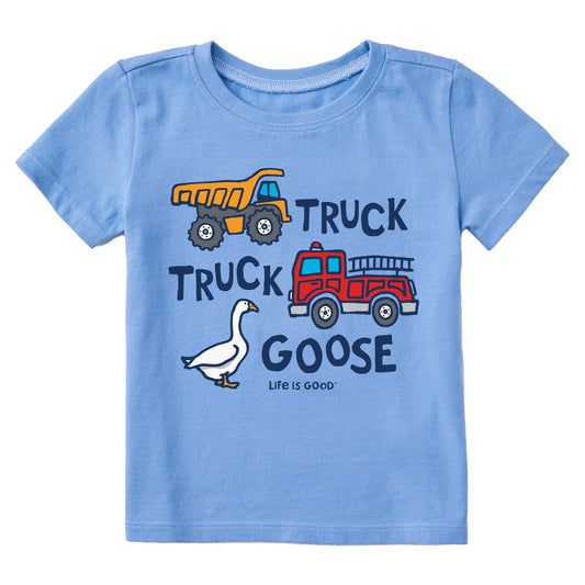 Toddler Truck Truck Goose Short Sleeve Crusher Tee
