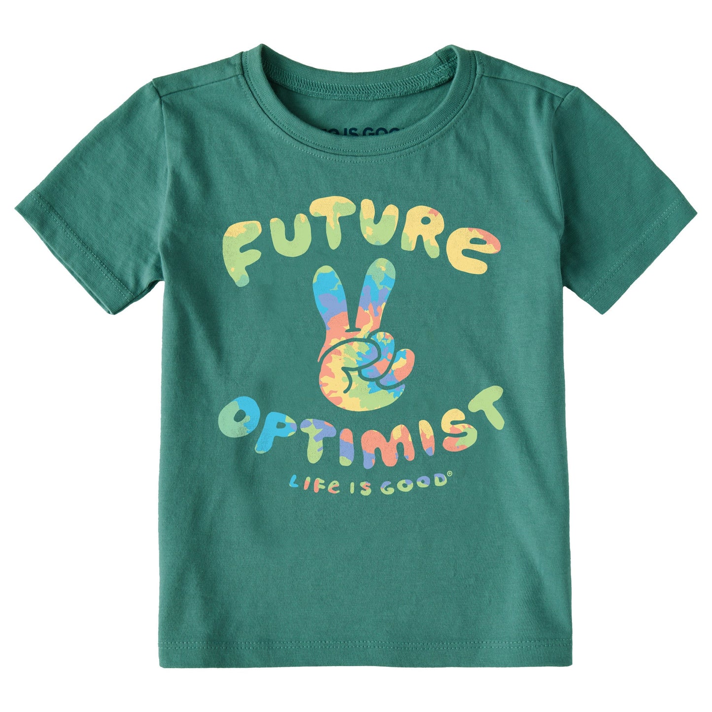 Toddler Future Optimist Short Sleeve Crusher Tee