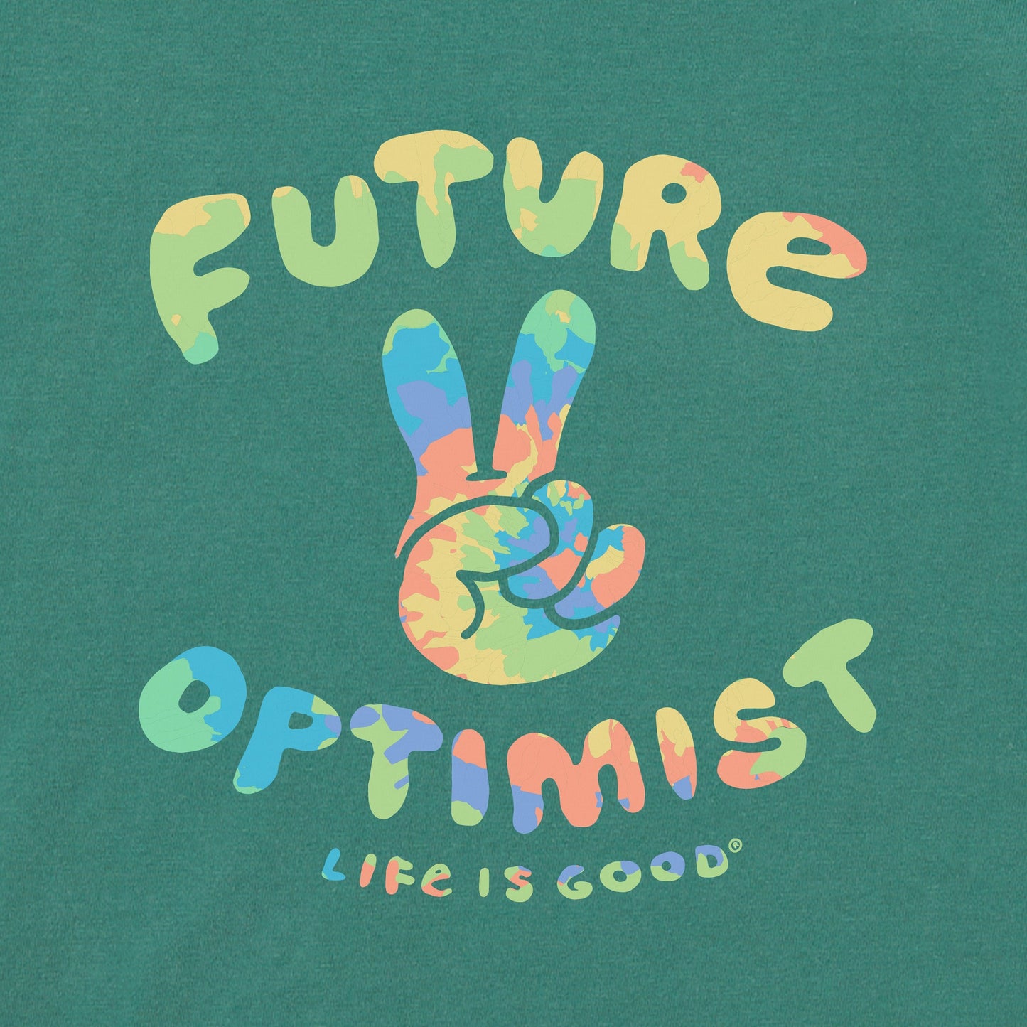 Baby Future Optimist Short Sleeve Crusher Bodysuit