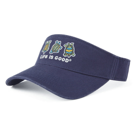 Adult Unisex Peace Turtles Chill Cap Visor