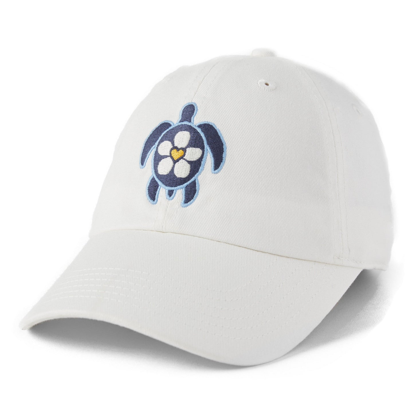 Adult Unisex Heart Daisy Turtle Chill Cap