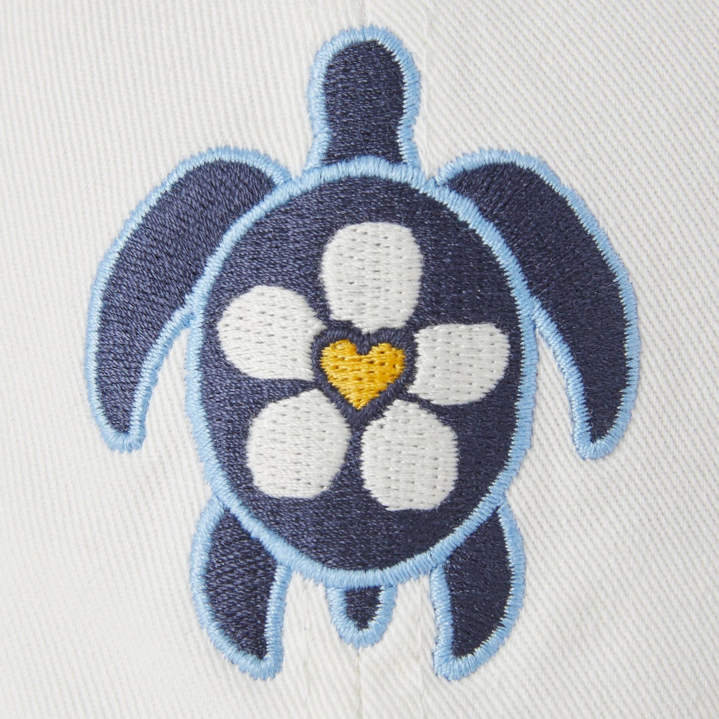 Adult Unisex Heart Daisy Turtle Chill Cap