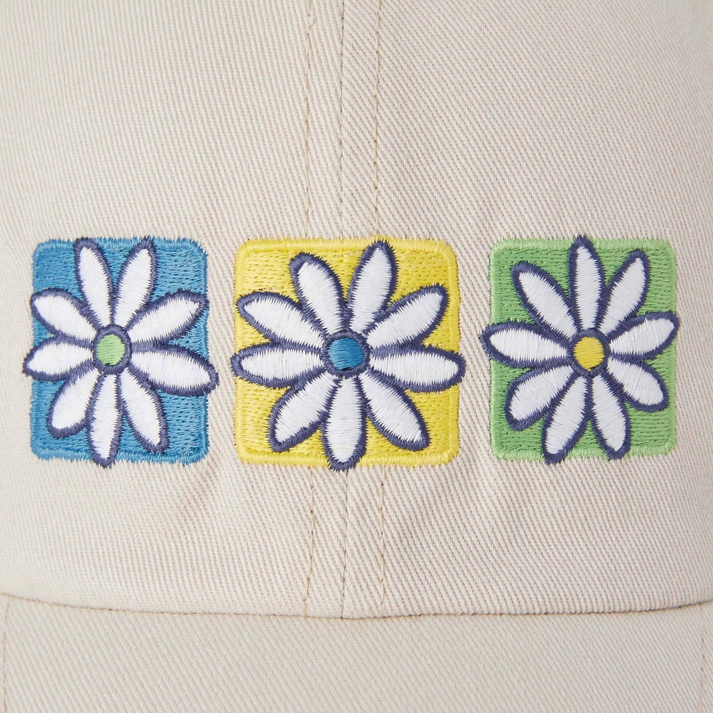 Adult Unisex Three Boxed Daisies Chill Cap