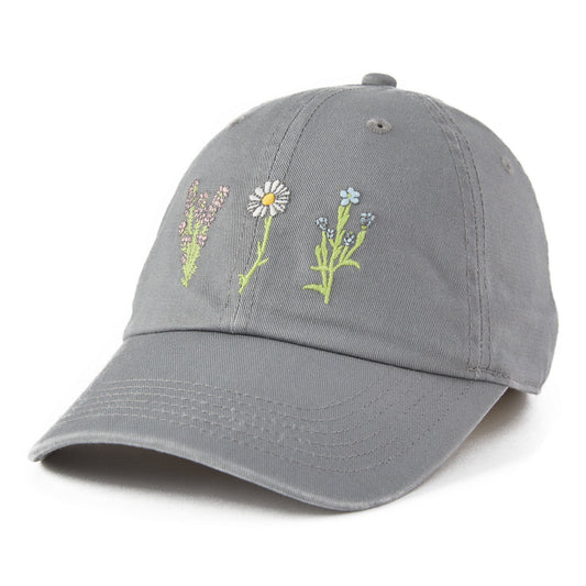 Adult Unisex Detailed Wildflowers Chill Cap