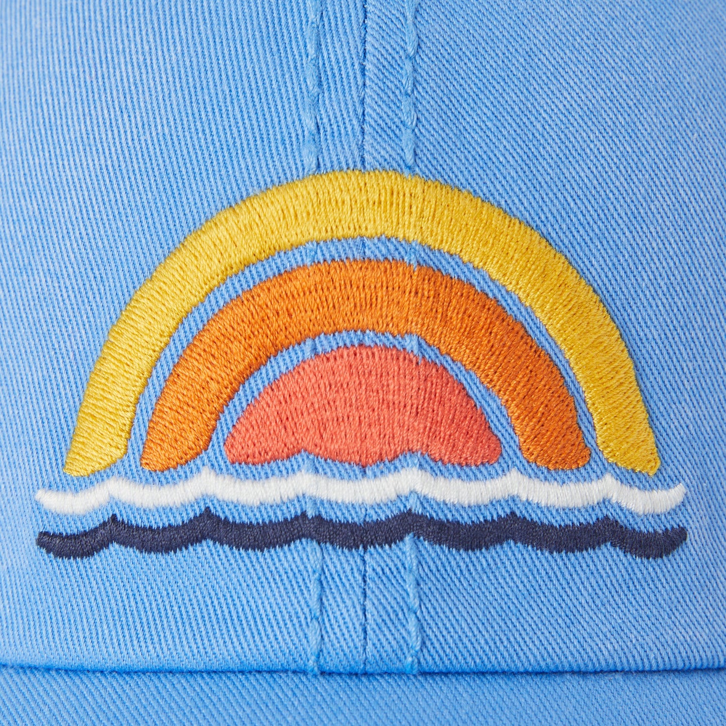 Adult Unisex ND Rainbow Sunset Sunwashed Chill Cap