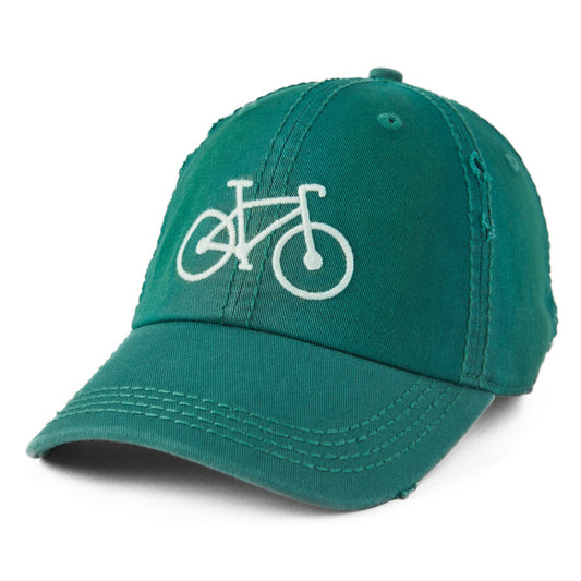 Adult Unisex Bike More Worry Less Sunwashed Chill Cap