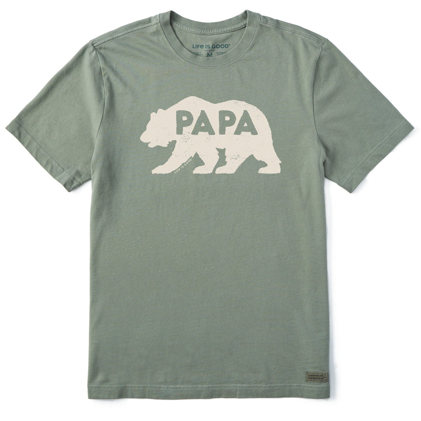 Men's Papa Bear Solid Short Sleeve Tee