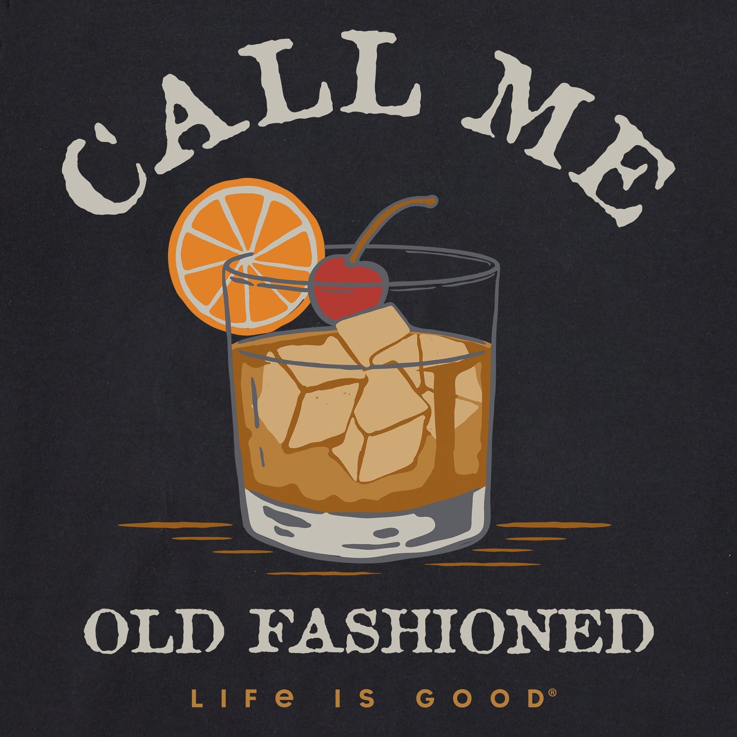 Men's Call Me Old Fashioned Long Sleeve Crusher Tee