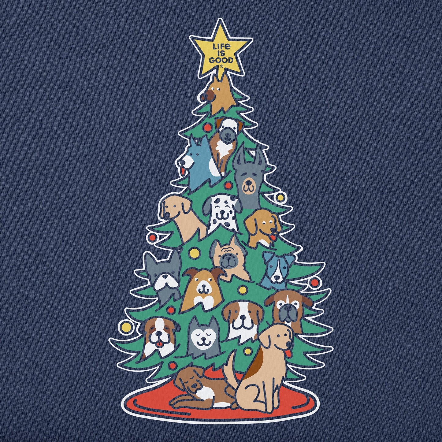 Women's Bark The Herald Tree Long Sleeve Crusher Vee