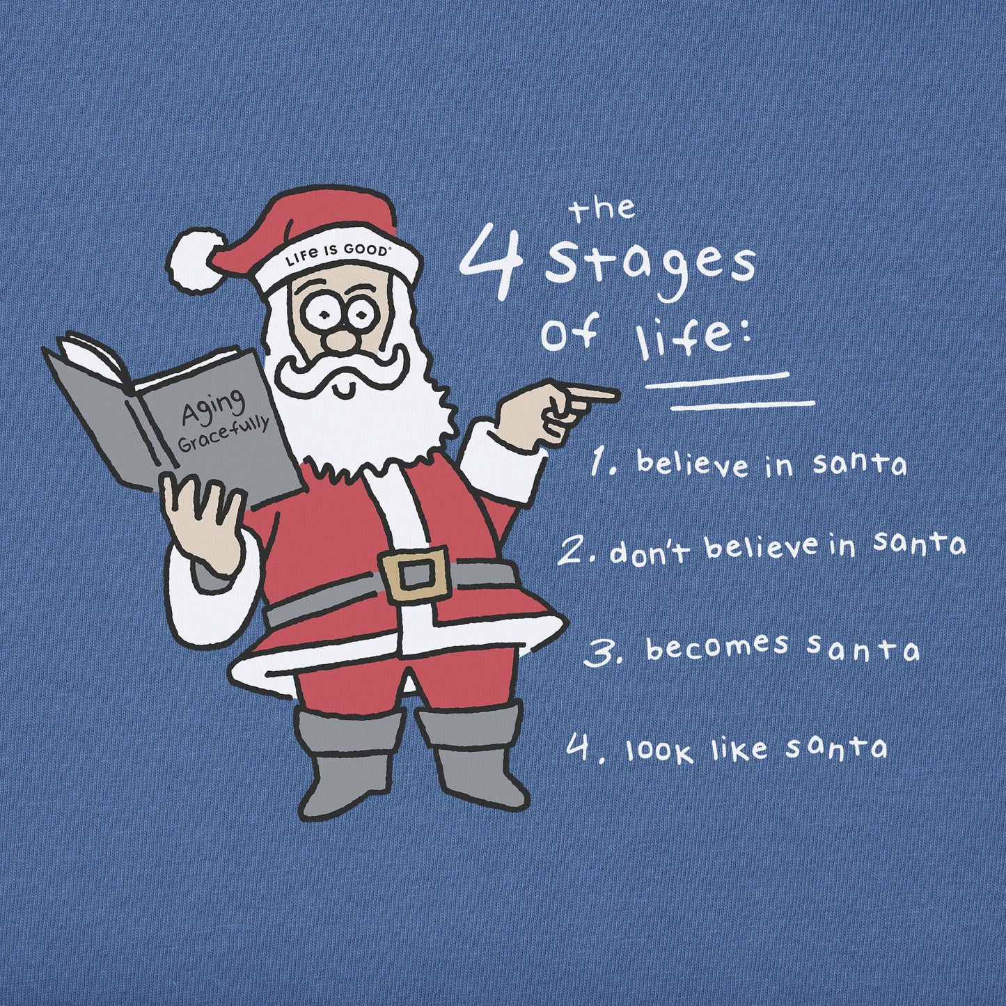 Men's Aging Gracefully Long Sleeve Crusher Tee