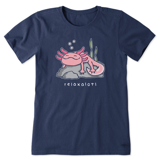 Women's Relaxalotl Short Sleeve Crusher Tee