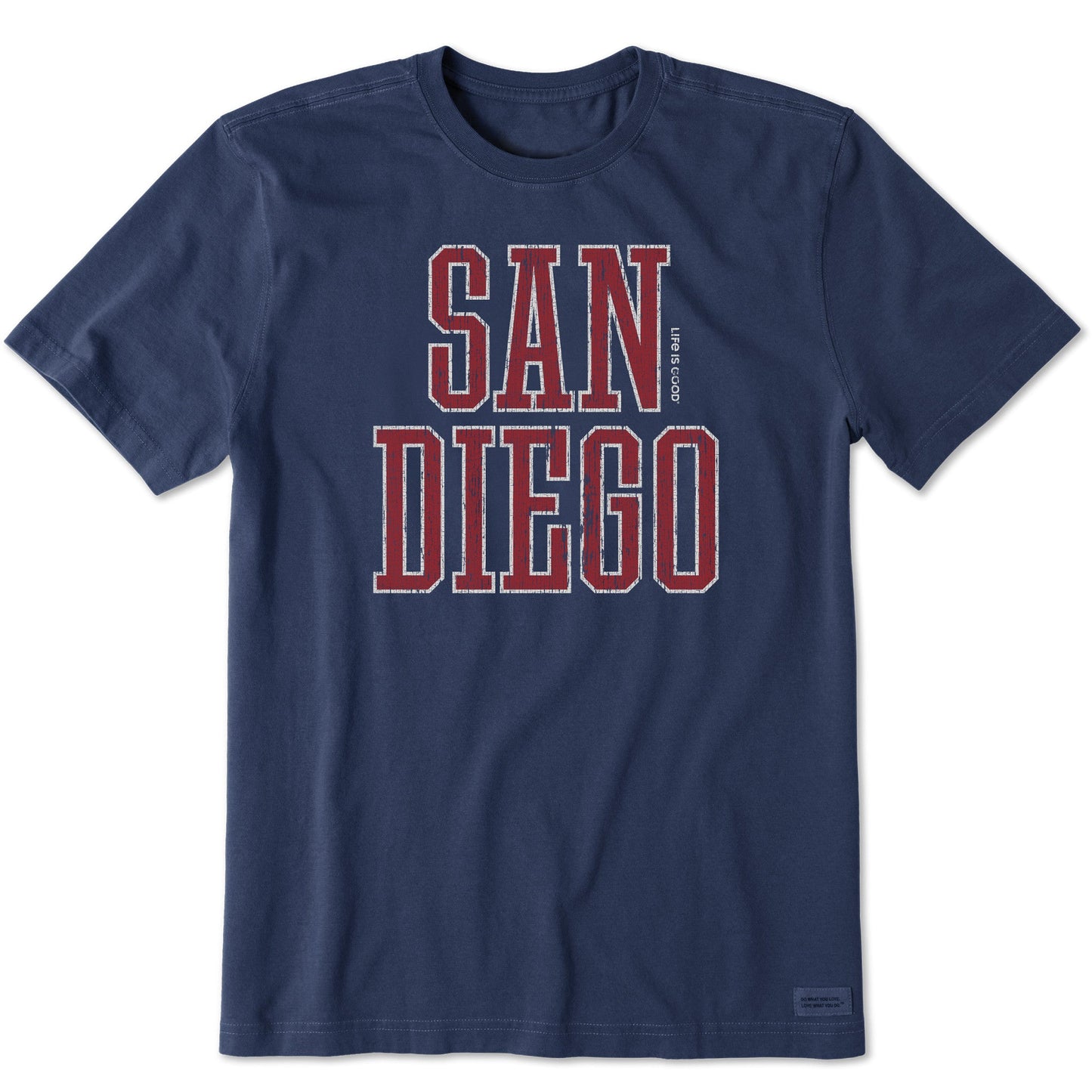 Men's San Diego Stack Short Sleeve Crusher Tee