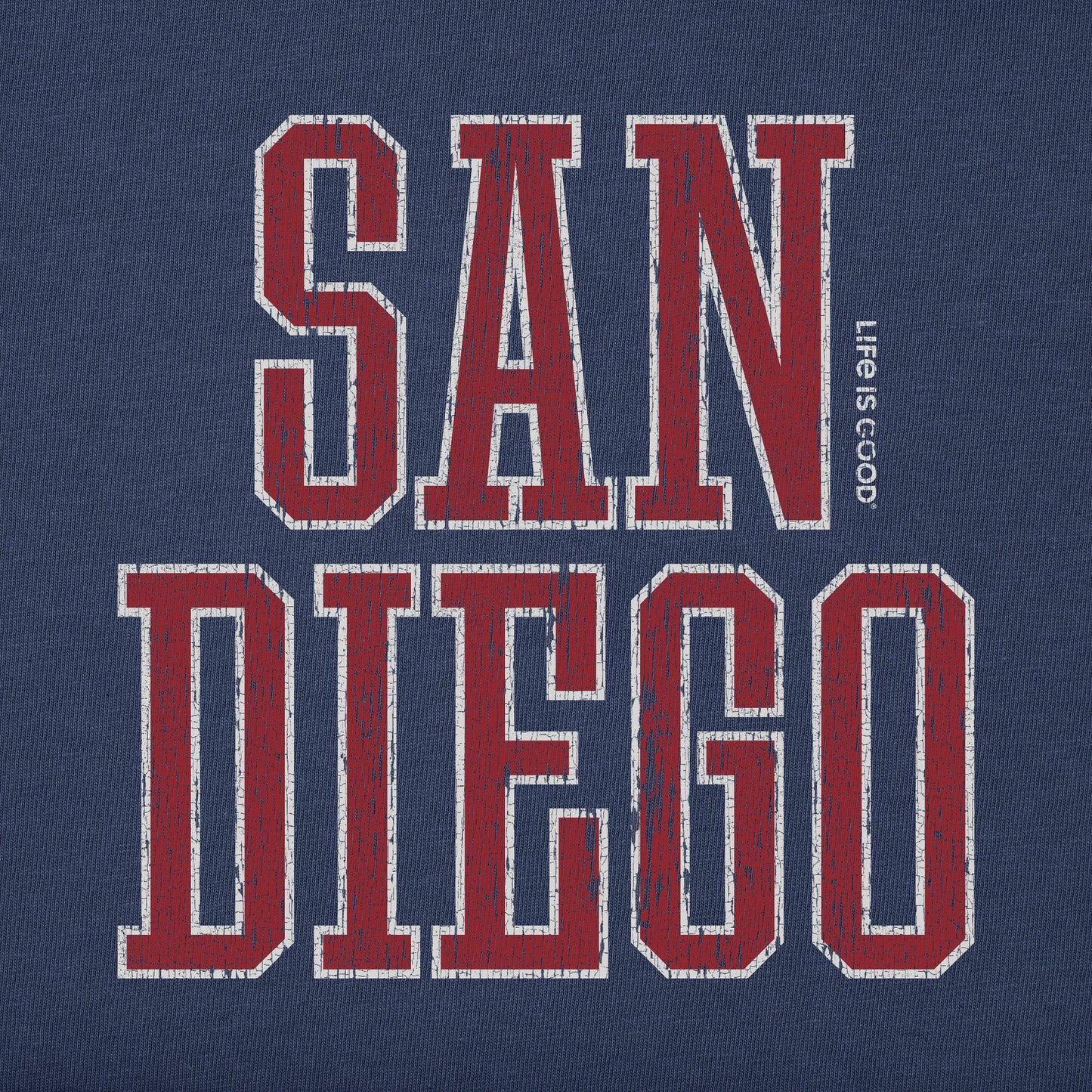 Men's San Diego Stack Short Sleeve Crusher Tee