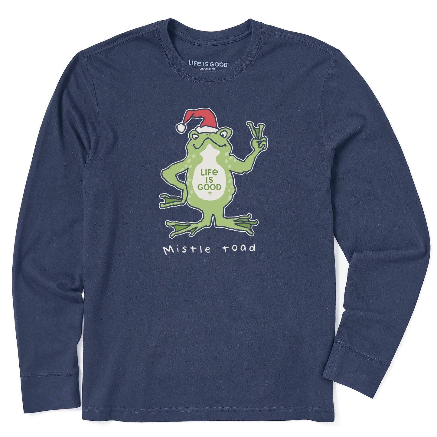 Men's Mistle Toad Long Sleeve Crusher Tee