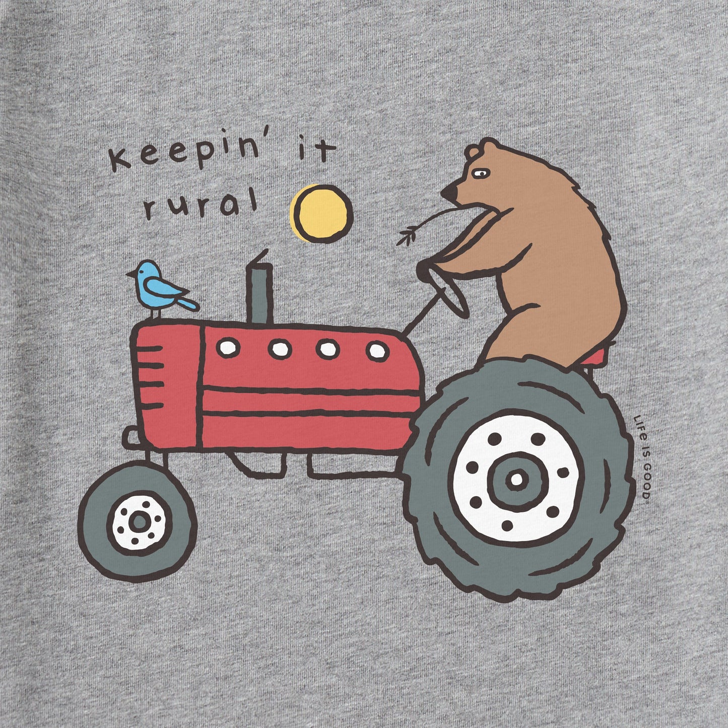 Men's Keepin' it Rural Tractor Short Sleeve Crusher Tee