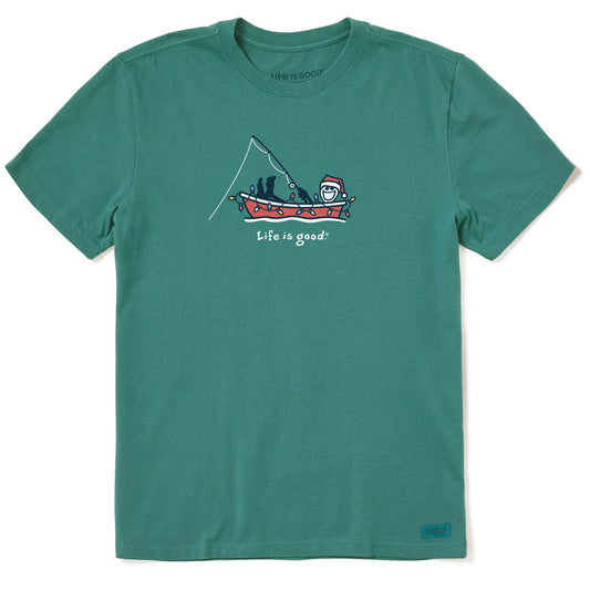 Men's Jake Holiday Fishing Short Sleeve Crusher Tee