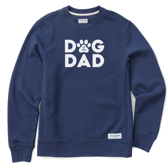 Men's Dog Dad Simply True Fleece Crew