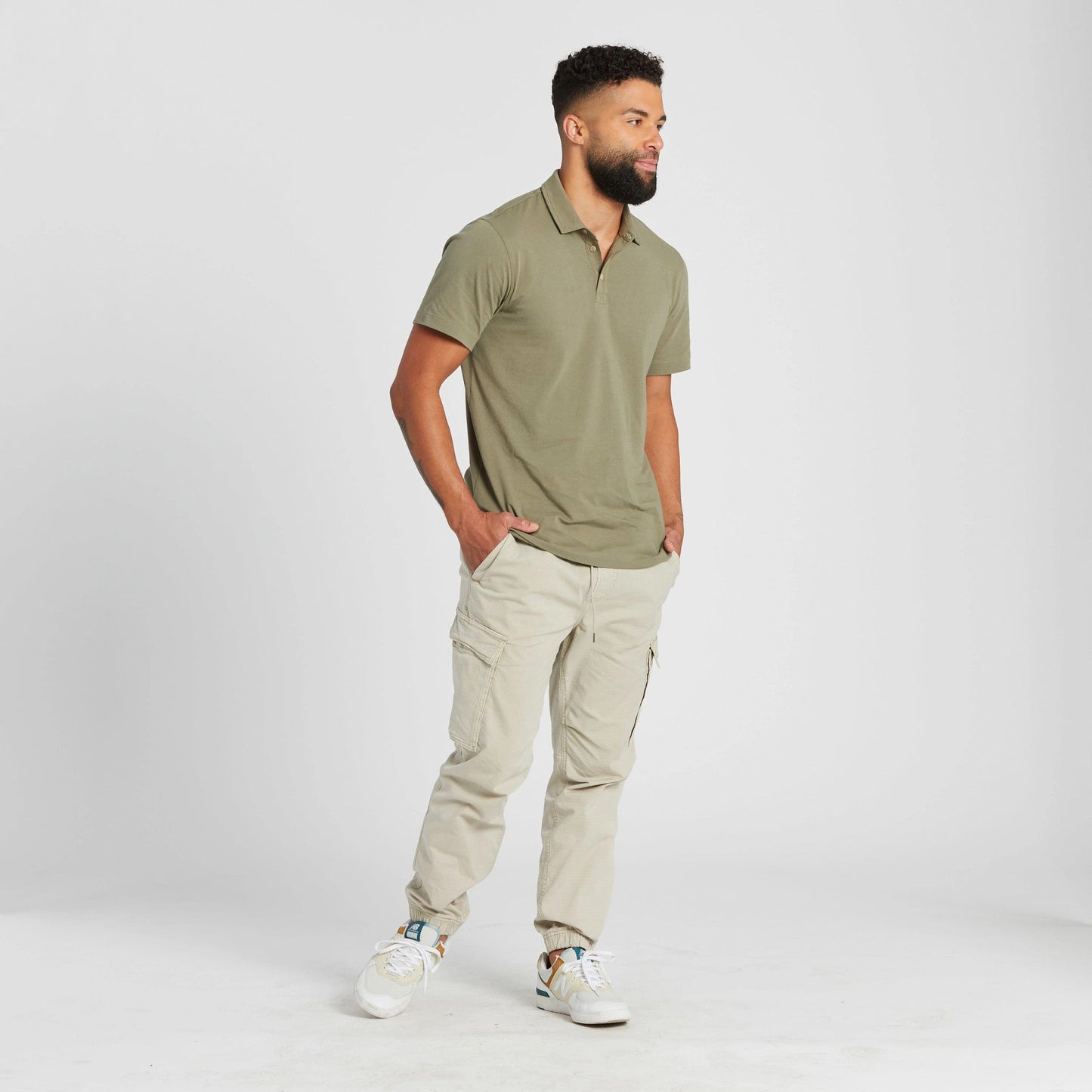 Men's Solid Short Sleeve Crusher-LITE Polo