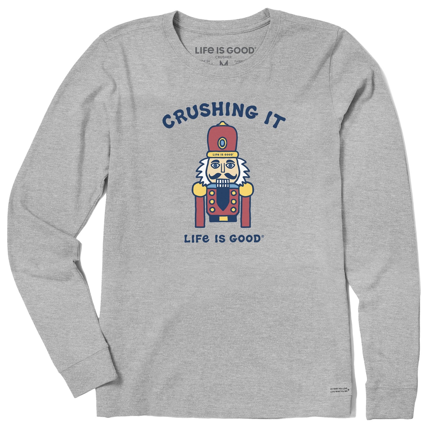 Women's Crushing It Nutcracker Long Sleeve Crusher Tee