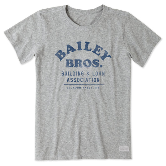 Women's Bailey Bros. Building & Loan Assoc. Short Sleeve Crusher Tee