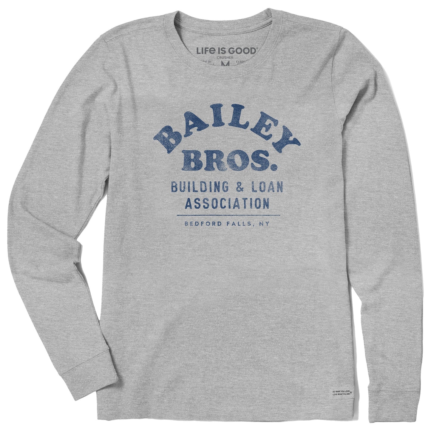Women's Bailey Bros. Building & Loan Assoc. Long Sleeve Crusher Tee