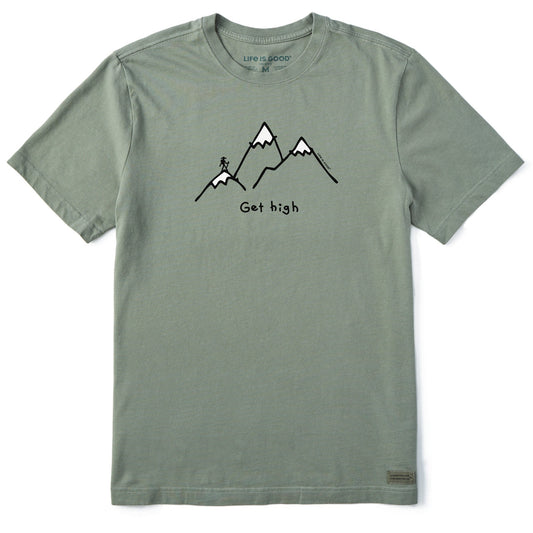 Men's Get High Hiker Short Sleeve Crusher Tee