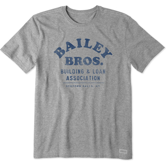 Men's Bailey Bros. Building & Loan Assoc. Short Sleeve Crusher Tee