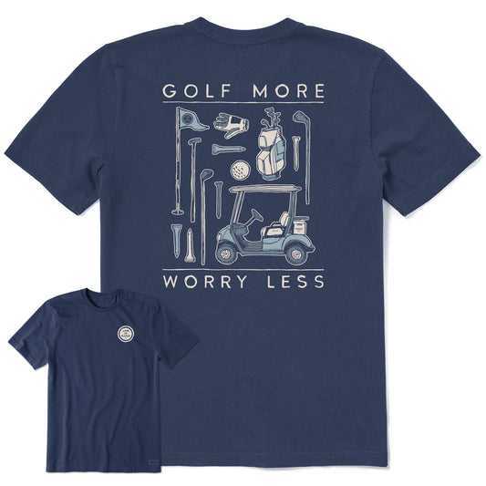 Men's Golf More Worry Less Short Sleeve Tee
