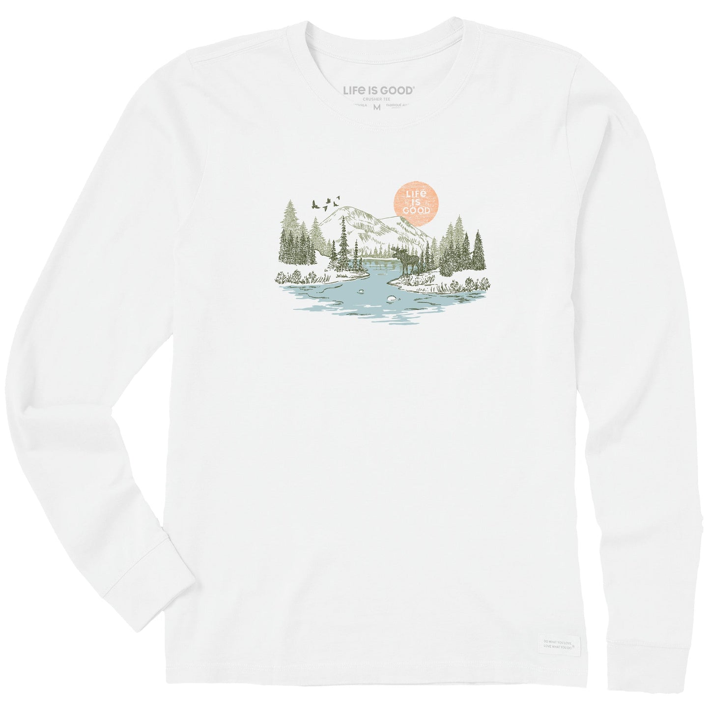 Women's Rural Linework Long Sleeve Crusher Tee