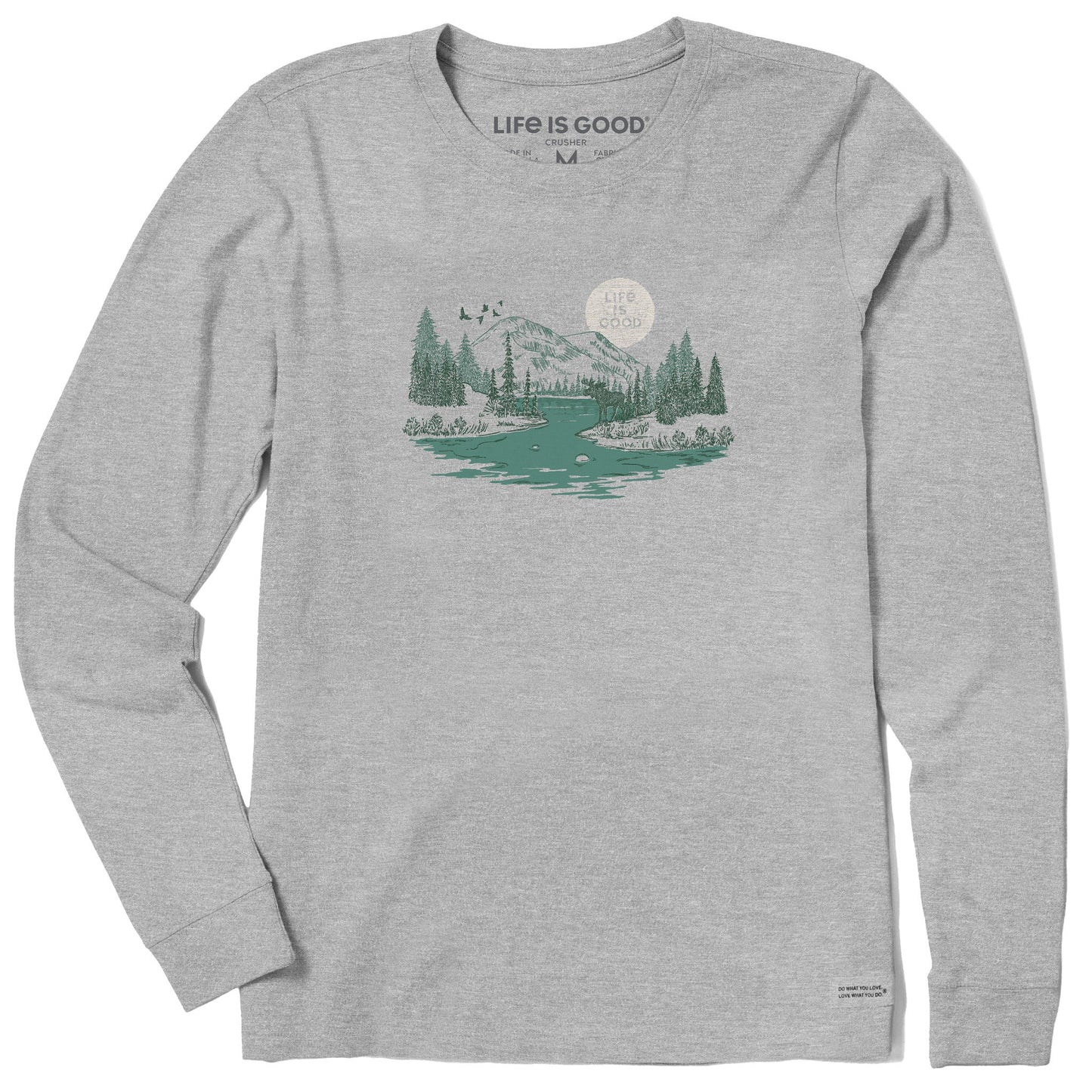 Women's Rural Linework Long Sleeve Crusher Tee