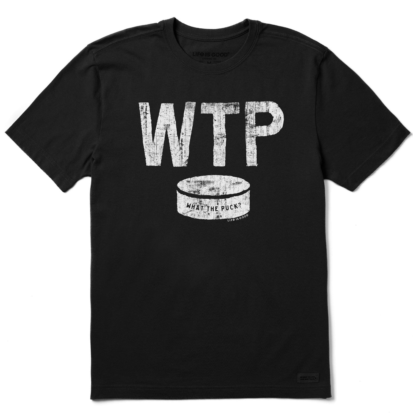 Men's What The Puck Short Sleeve Crusher Tee