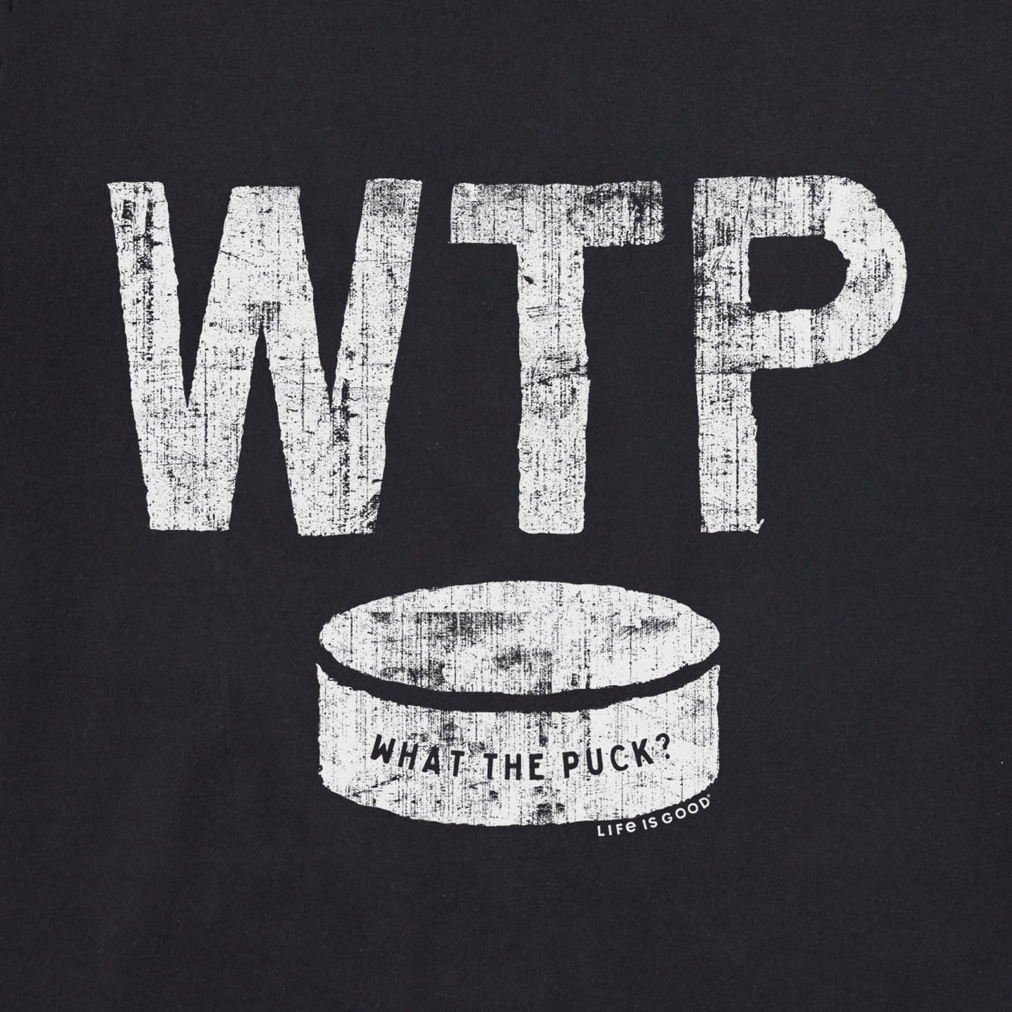 Men's What The Puck Short Sleeve Crusher Tee