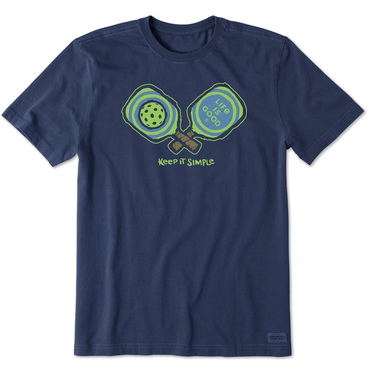 Men's Keep It Simple Pickleball Short Sleeve Tee