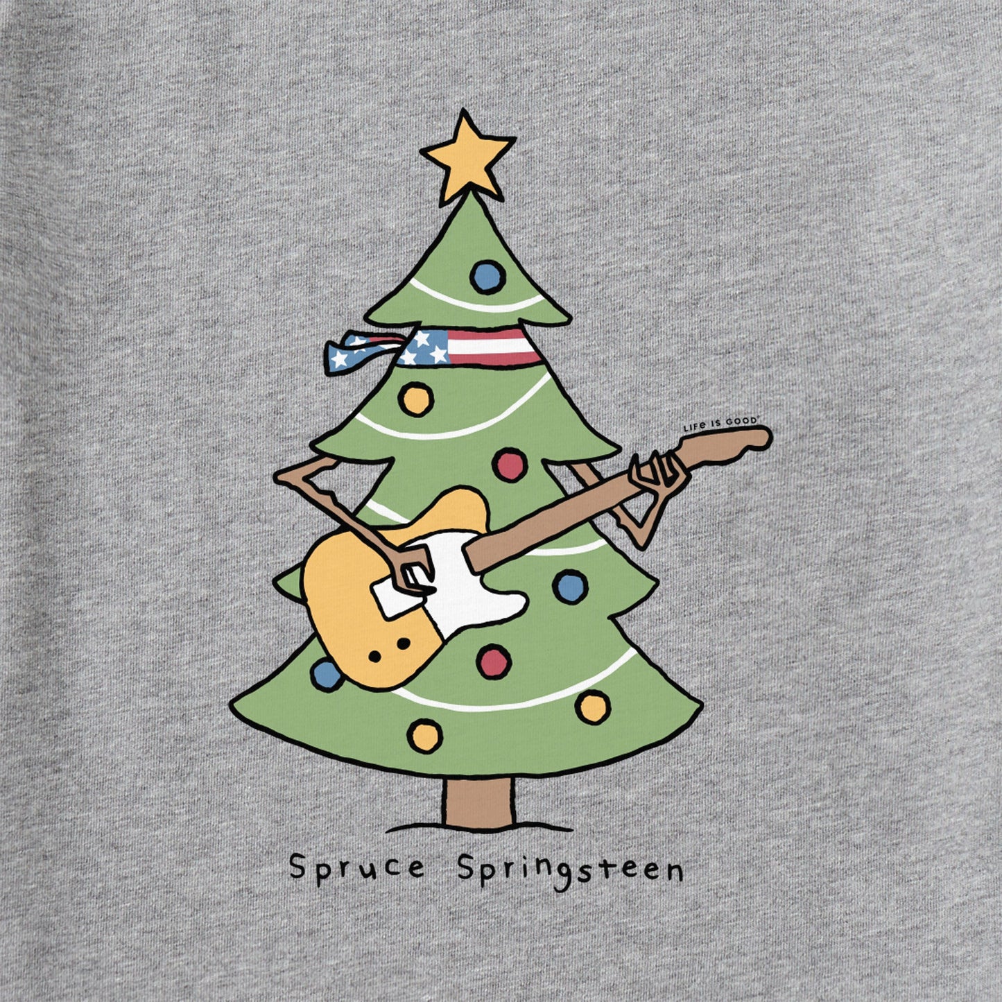 Men's Spruce Springsteen Short Sleeve Crusher Tee